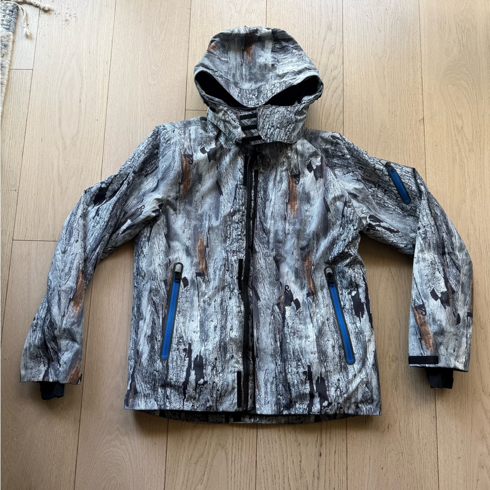 Reima Kids Camouflage Insulated Ski/Snow Jacket, 14Y